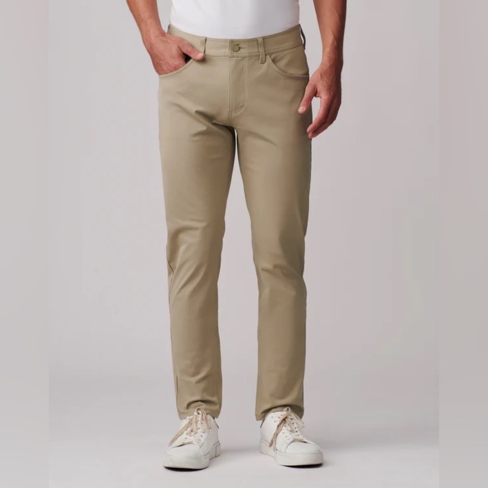 Rhone Commuter Five Pocket Pant - Jean Khaki Print Size 30